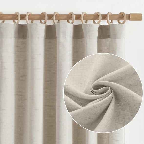 Jinchan Verona Linen Curtains