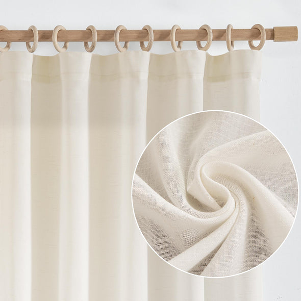 Jinchan Verona Linen Curtains
