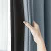 Jinchan Langley Blackout Room Darkening Curtains