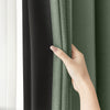 Jinchan Langley Blackout Room Darkening Curtains