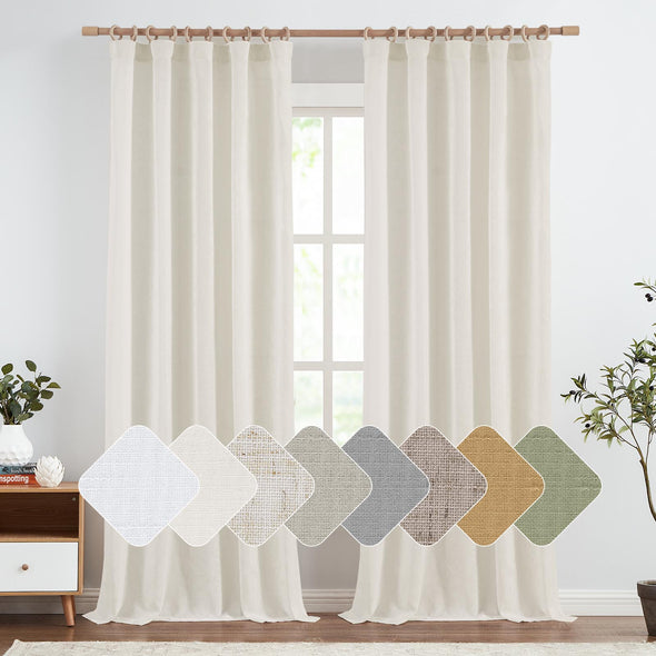 Jinchan Verona Linen Curtains