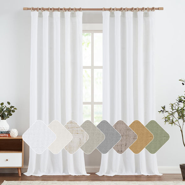 Jinchan Verona Linen Curtains