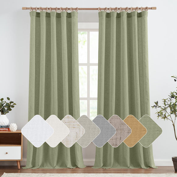 Jinchan Verona Linen Curtains