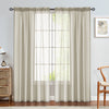 Jinchan Tuscany Sheer Light Filtering Curtains
