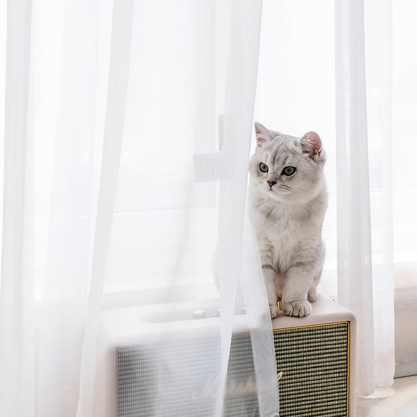 Jinchan Mayfair Sheer Light Filtering Curtains