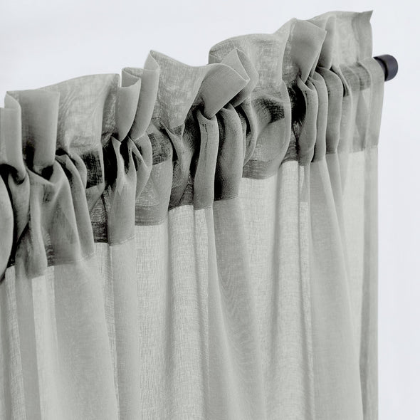 Jinchan Tuscany Sheer Light Filtering Curtains