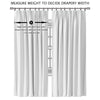 Jinchan Langley Blackout Room Darkening Curtains