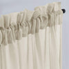 Jinchan Tuscany Sheer Light Filtering Curtains