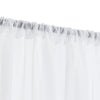 Jinchan Mayfair Sheer Light Filtering Curtains