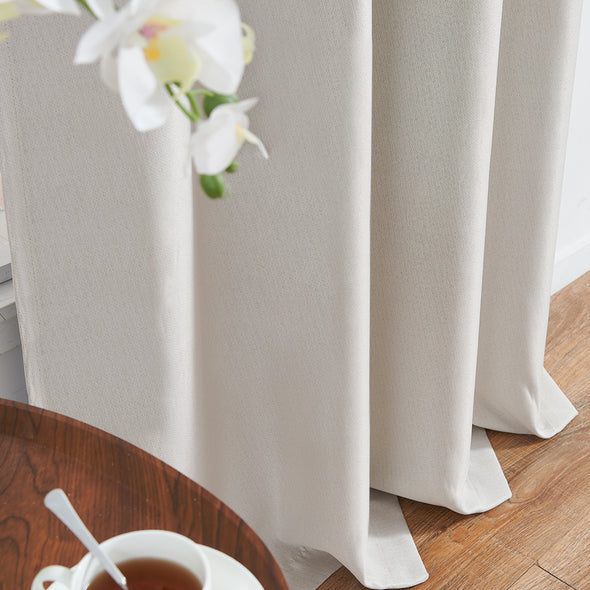 Jinchan Langley Blackout Room Darkening Curtains