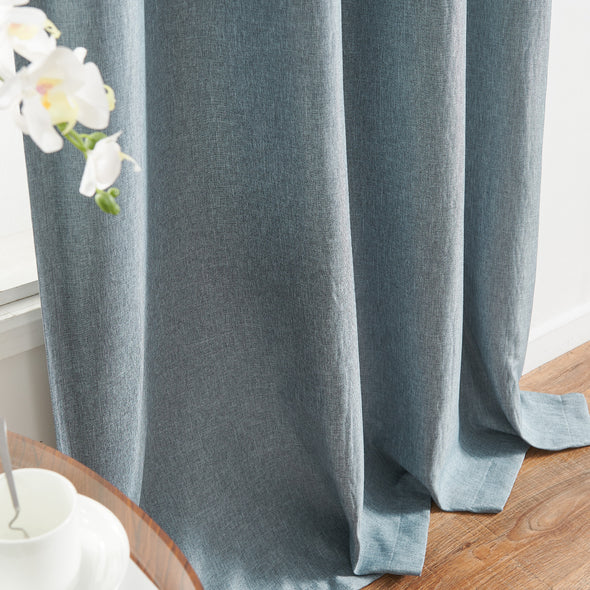 Jinchan Langley Blackout Room Darkening Curtains