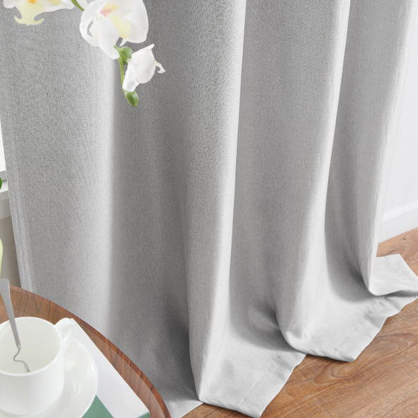 Jinchan Langley Blackout Room Darkening Curtains