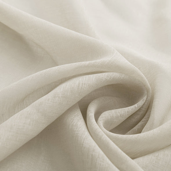 Jinchan Tuscany Sheer Light Filtering Curtains