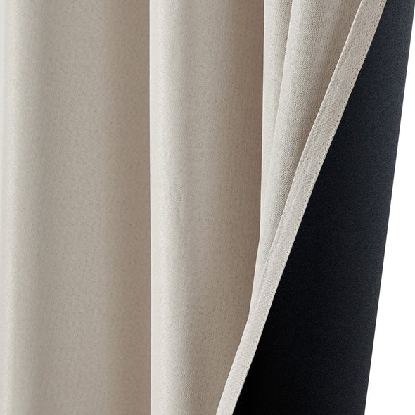Jinchan Langley Blackout Room Darkening Curtains