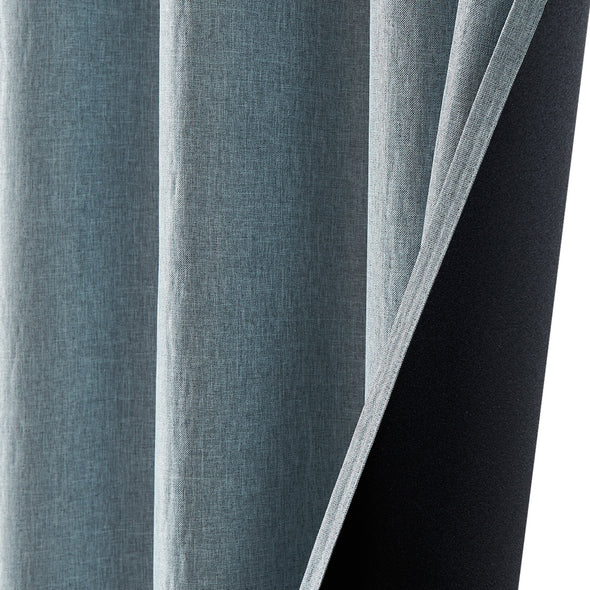 Jinchan Langley Blackout Room Darkening Curtains
