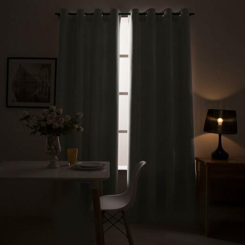 Room Darkening Curtains Window Treatment Blackout Drapes for Bedroom 2 Panels