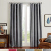 MARA // Rod Pocket Velvet Curtains With Room Darkening Black Yarn