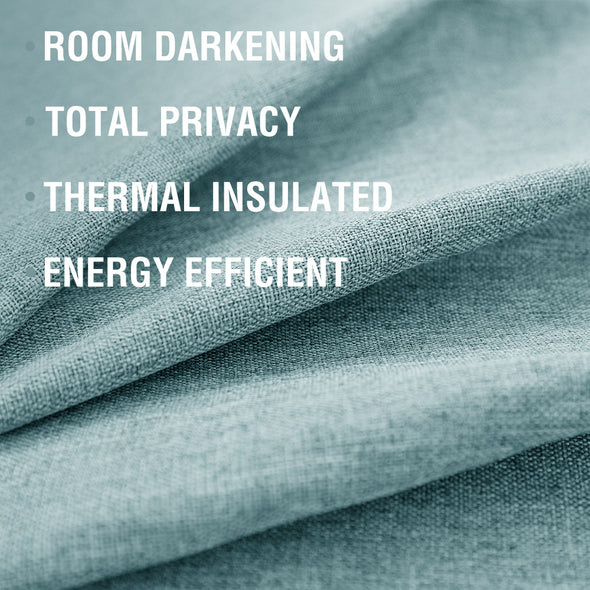 Linen Textured Tie Up Valances for Window Room Darkening Adjustable Rod Pocket Valance Kitchen Curtain W52 x L18 1 Panel