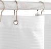Black and White Shower Curtain Fabric Shower Curtain for Bathroom Modern Black Striped Shower Curtain Summer Waterproof in Bath 70x72 inches Long Shower Curtains Set with Curtain Hooks 1 Panel