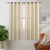 Sheer Window Curtains 84 Inches for Living Room Long Casual Weave Textured Privacy Curtains for Bedroom Window Treatments Sets 2 Panels